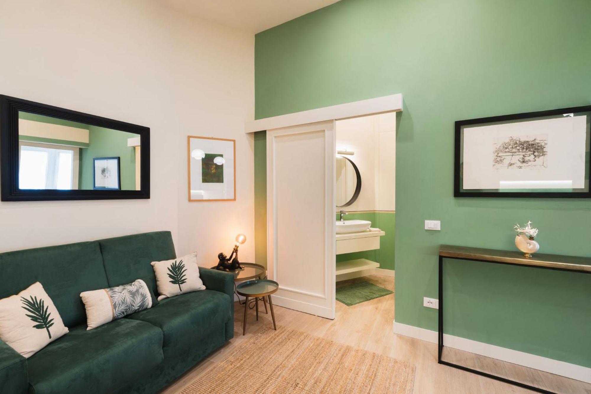 Cozy Olive Green Flat ฟลอเรนซ์ ภายนอก รูปภาพ