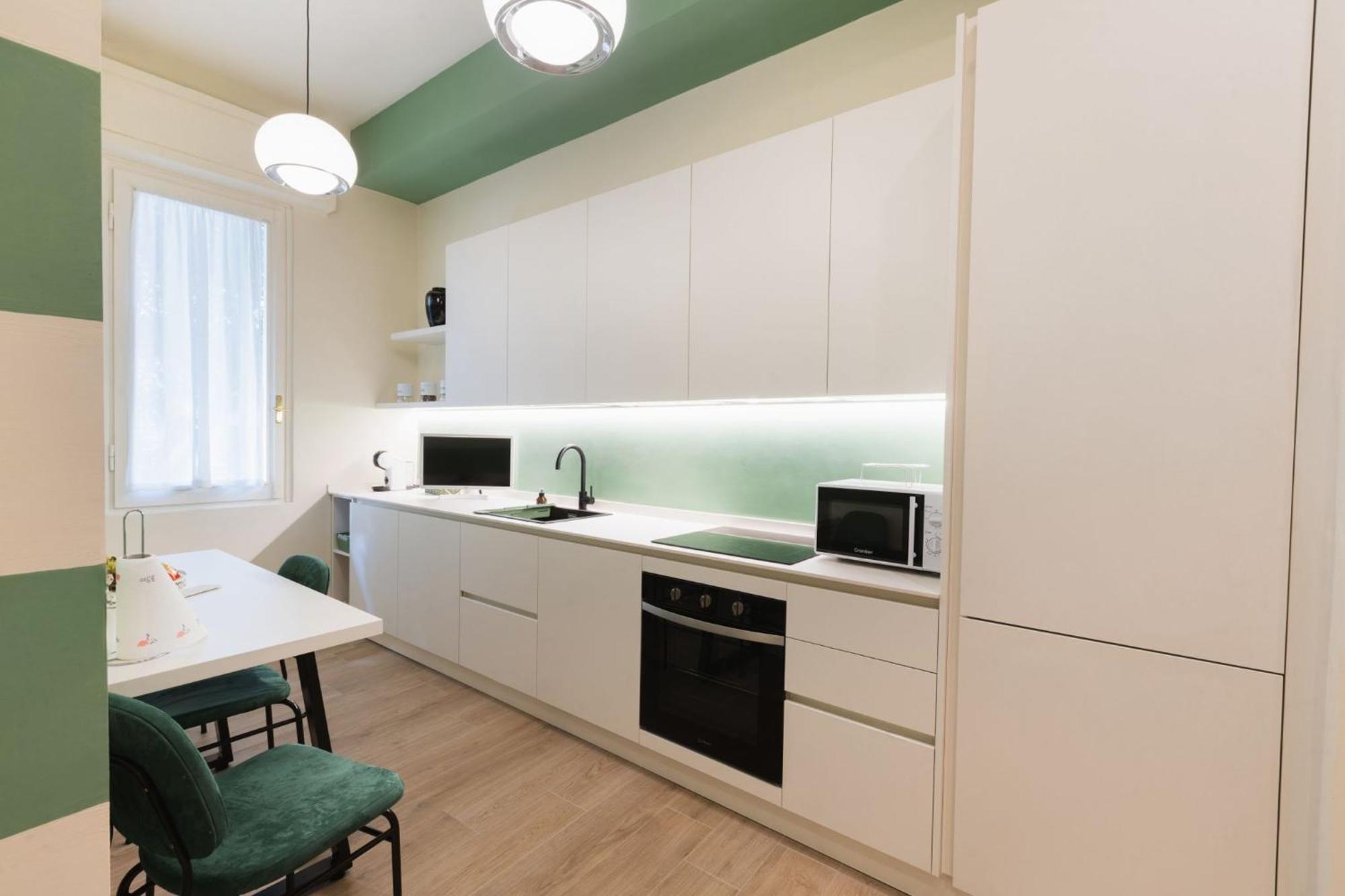 Cozy Olive Green Flat ฟลอเรนซ์ ภายนอก รูปภาพ