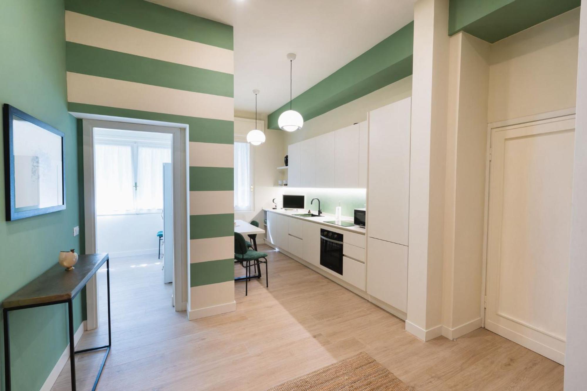 Cozy Olive Green Flat ฟลอเรนซ์ ภายนอก รูปภาพ