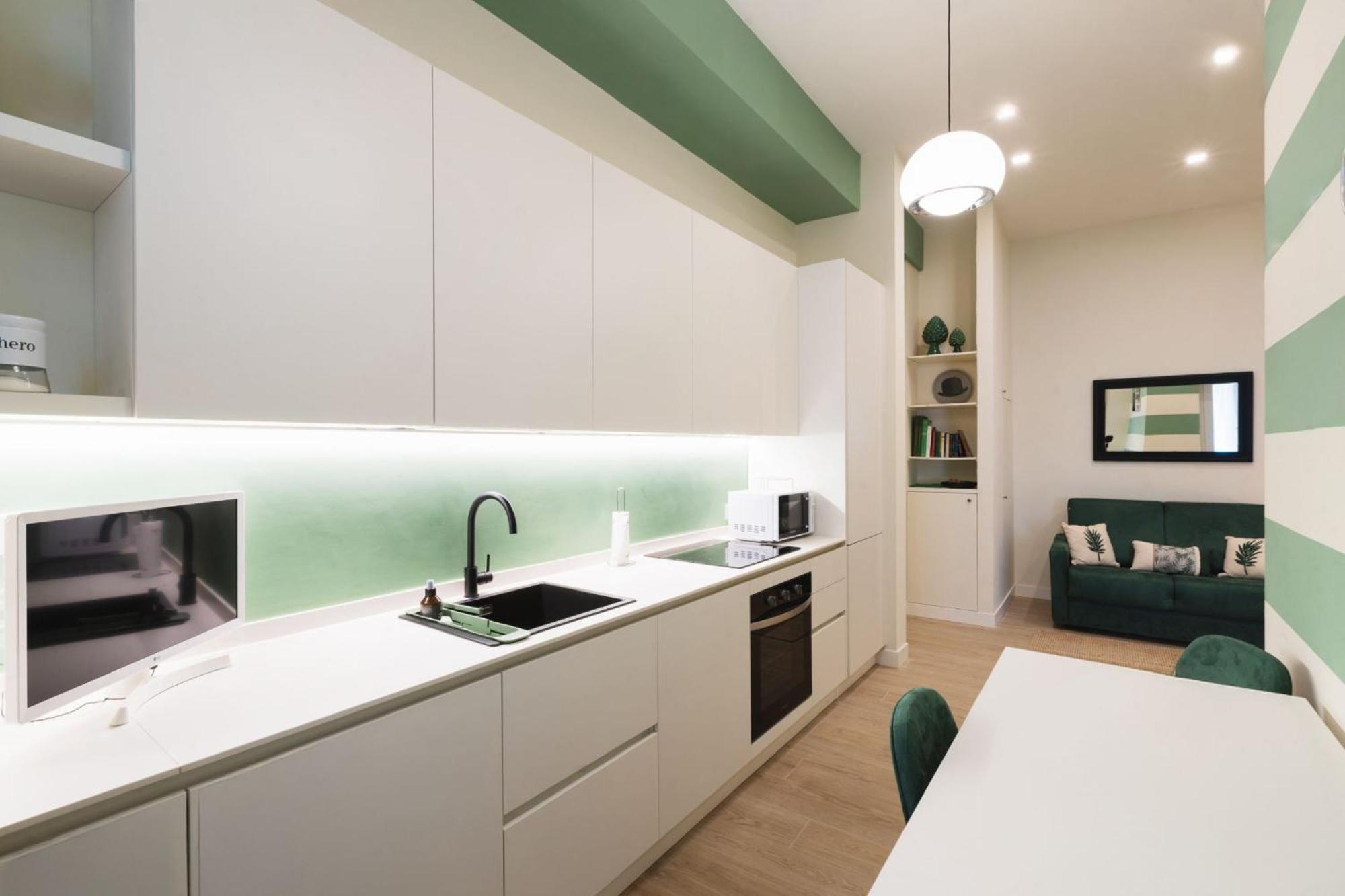 Cozy Olive Green Flat ฟลอเรนซ์ ภายนอก รูปภาพ