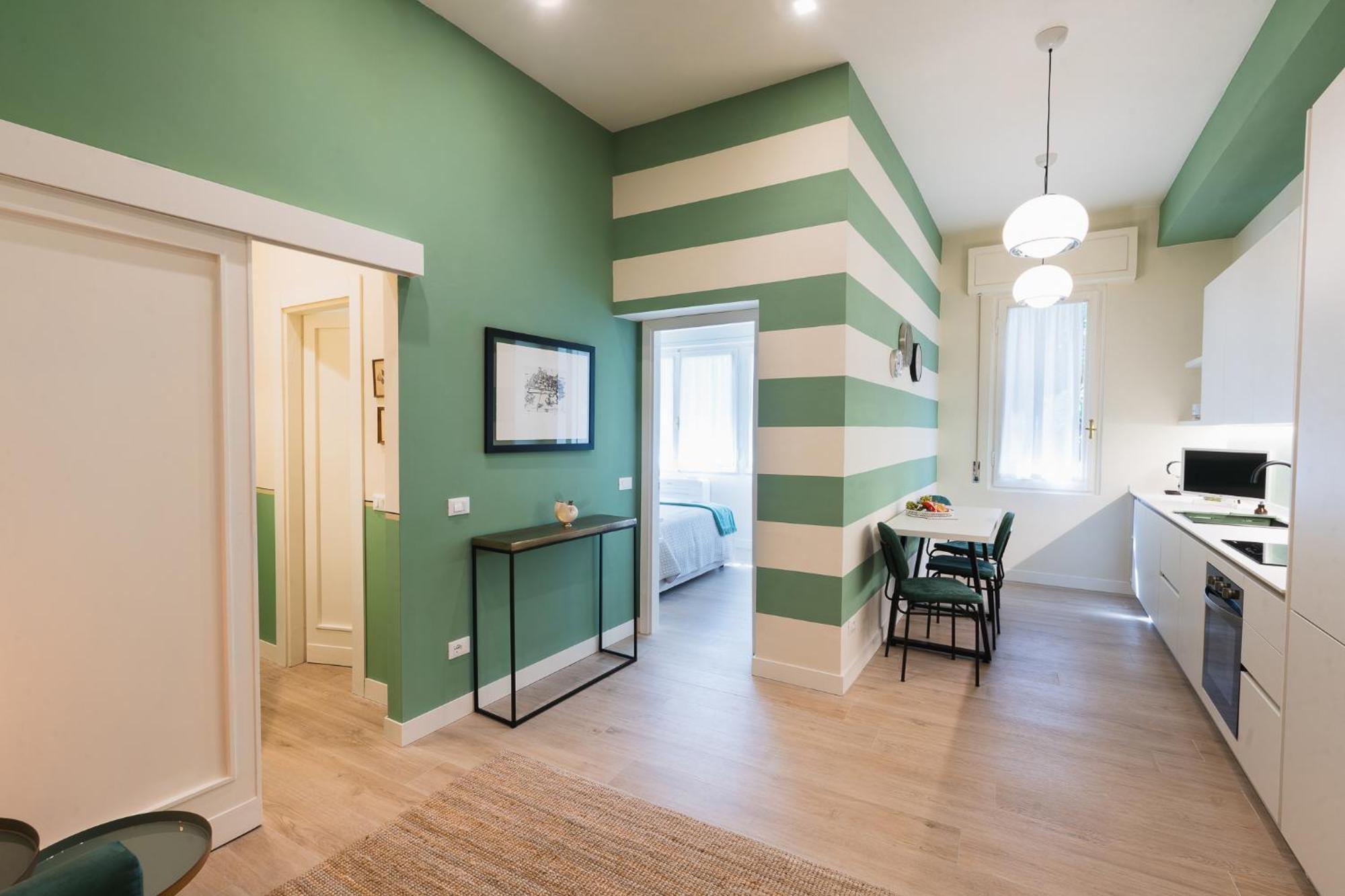 Cozy Olive Green Flat ฟลอเรนซ์ ภายนอก รูปภาพ