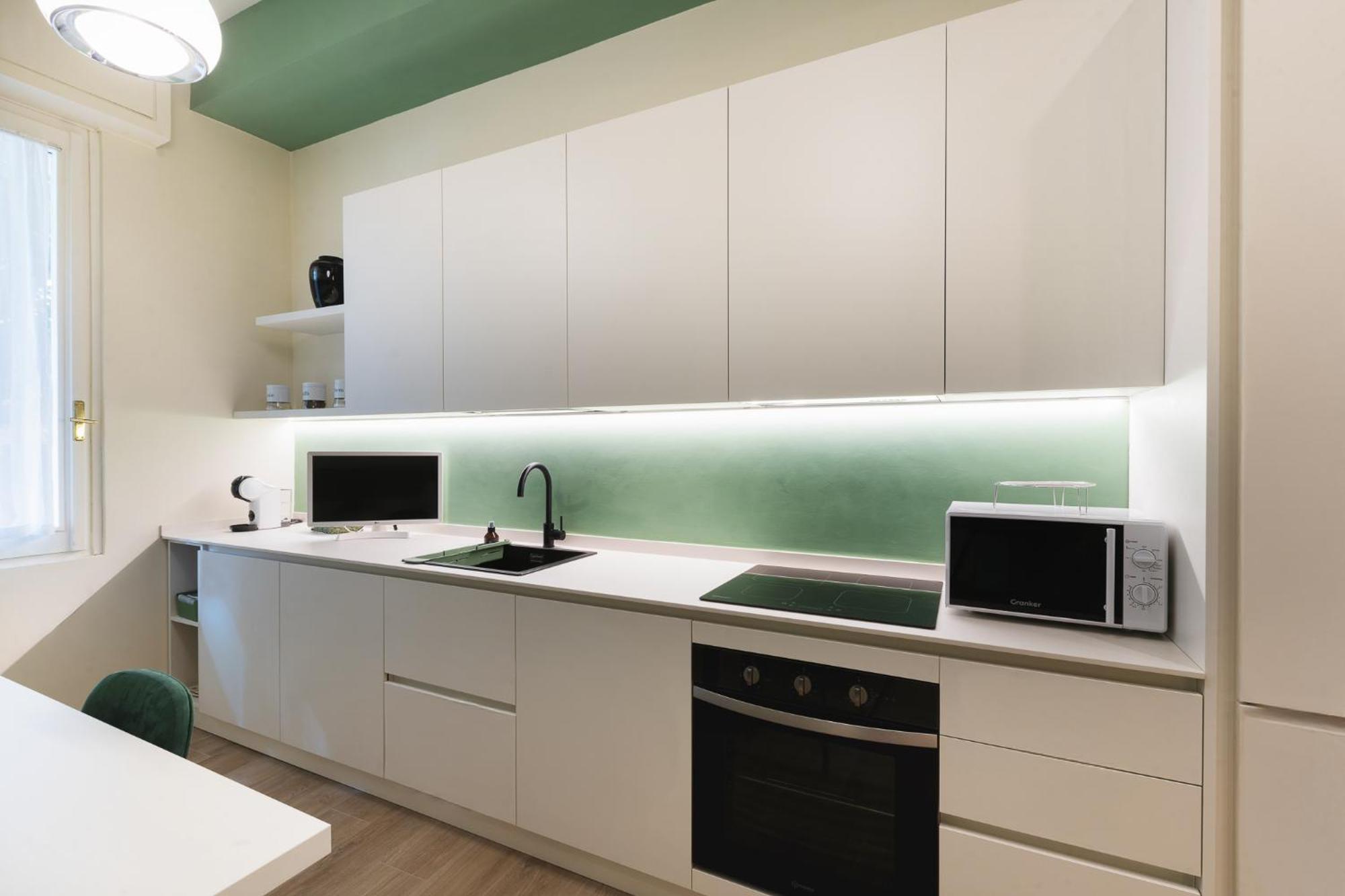 Cozy Olive Green Flat ฟลอเรนซ์ ภายนอก รูปภาพ